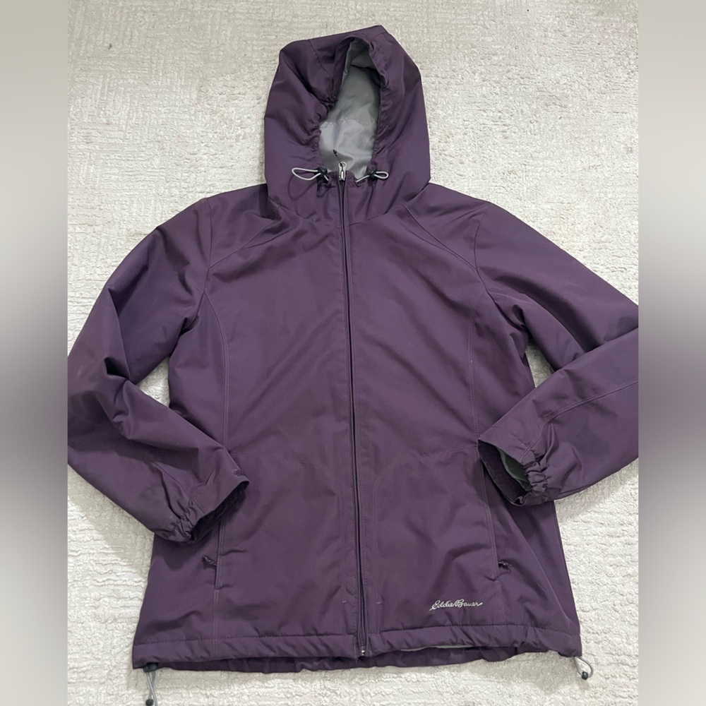 Eddie Bauer Fleece Lined Outer Shell Jacket